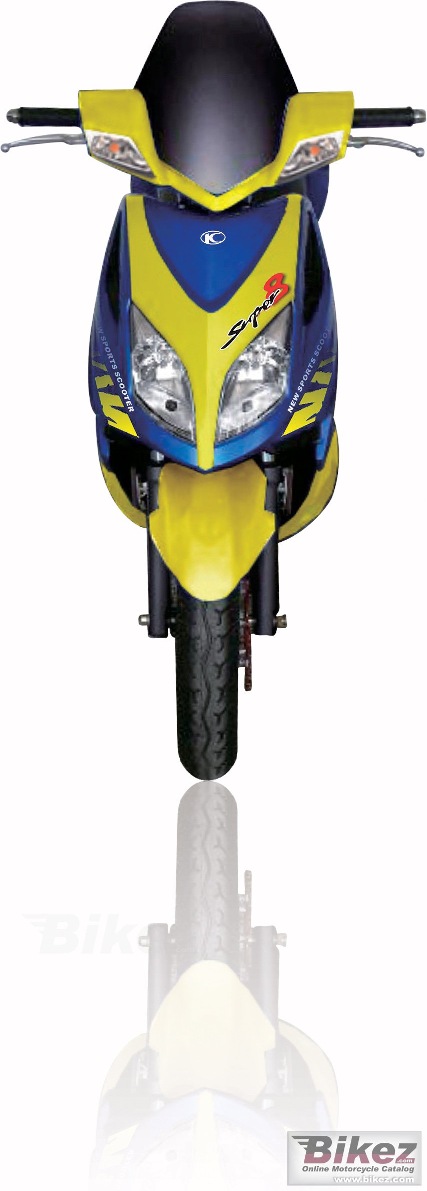 Big Kymco super 8 125 (e3) picture and wallpaper from Bikez.com